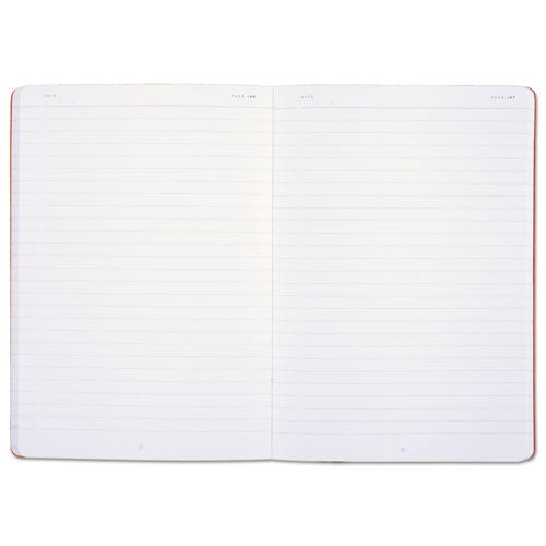 Image of Black n' Red Flexible Cover Casebound Notebooks, SCRIBZEE Compatible, 1-Subject, Wide/Legal Rule, Black/Red Cover, (71) 8.25 x 5.75 Sheets