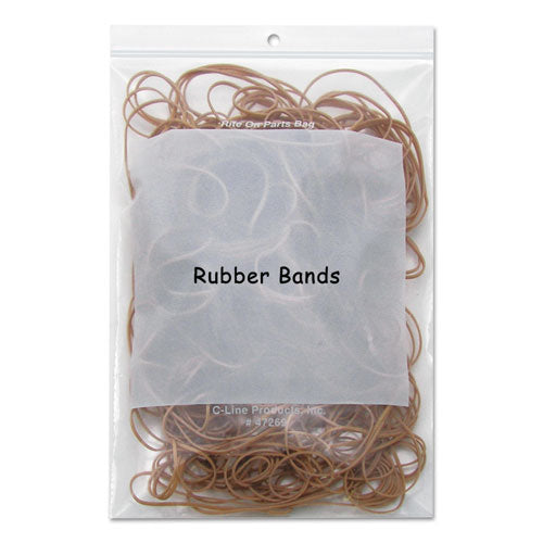Image of C-Line® Write-On Poly Bags, 2 Mil, 6" X 9", Clear, 1,000/carton