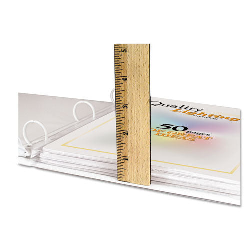Image of C-Line® High Capacity Polypropylene Sheet Protectors, Clear, 50", 11 x 8.5, 25/BX