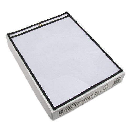 Image of C-Line® Shop Ticket Holders, Stitched, Both Sides Clear, 75 Sheets, 11 X 14, 25/box
