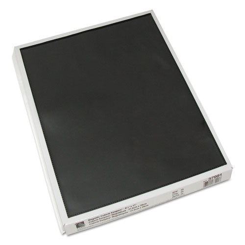 Image of C-Line® Magnetic Cubicle Keepers Display Holders, 9.2 x 11.69, Magnetic Mount, Clear, 25/Pack