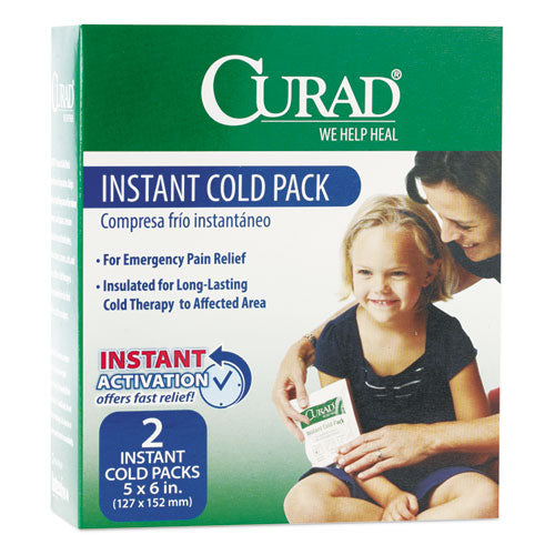 Image of Curad® Instant Cold Pack, 5 x 6, 2/Box