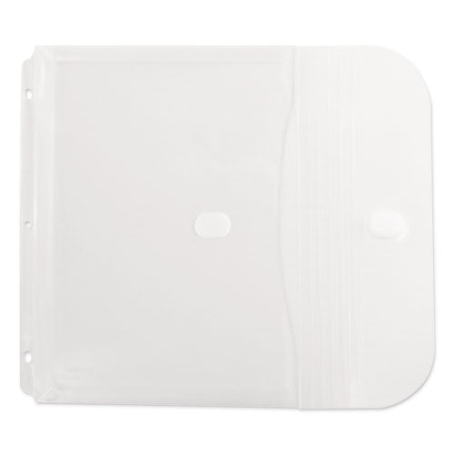 Image of C-Line® Poly Binder Pockets, 9.25 x 11.5, Clear, 5/Pack