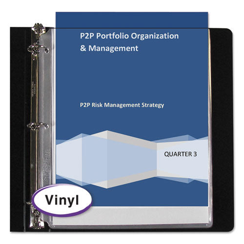 Image of C-Line® Super Heavyweight Vinyl Sheet Protectors, Clear, 2 Sheets, 11 x 8.5, 50/Box