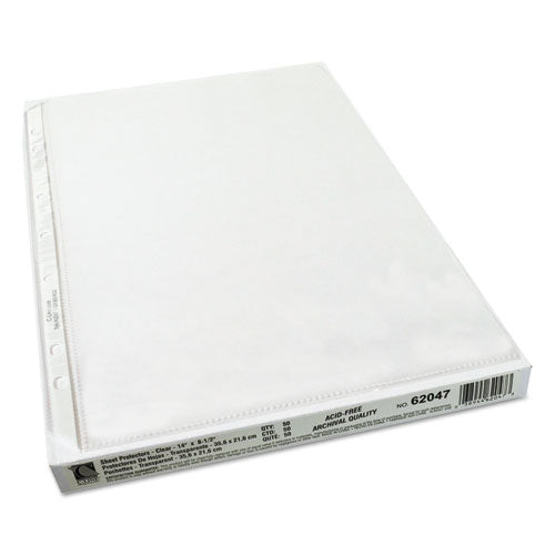 Image of C-Line® Heavyweight Poly Sheet Protectors, Clear, 2", 14 x 8.5, 50/Box
