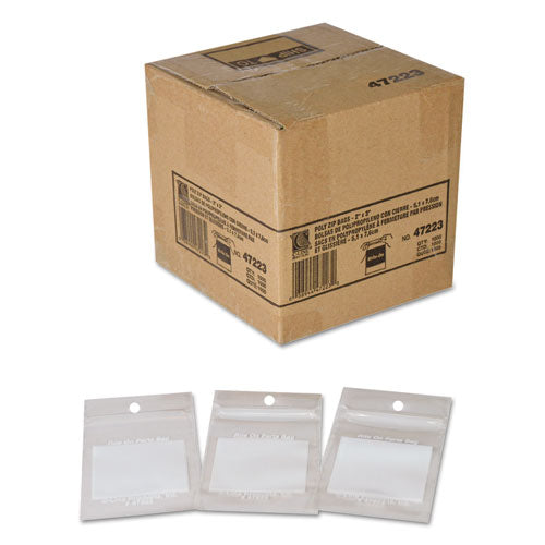 Image of C-Line® Write-On Poly Bags, 2 Mil, 2" X 3", Clear, 1,000/carton