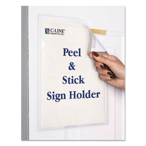 Image of C-Line® Display Pockets, 8.5 x 11, Polypropylene, 10/Pack