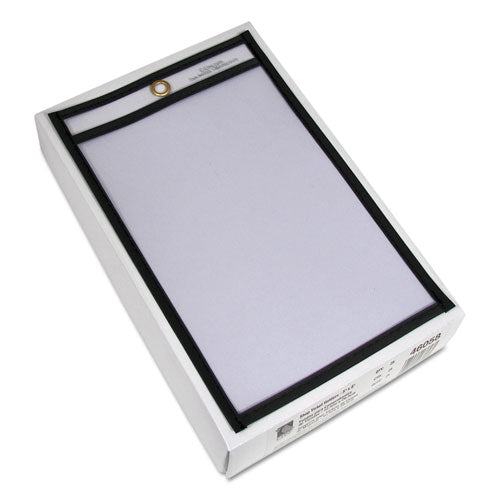 Image of C-Line® Shop Ticket Holders, Stitched, Both Sides Clear, 25 Sheets, 5 X 8, 25/box