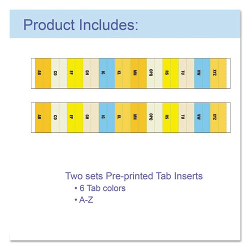 Image of C-Line® 13-Pocket Expanding File, 9.25" Expansion, 13 Sections, 1/6-Cut Tabs, Letter Size, Blue
