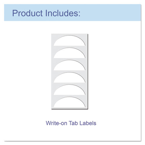 Image of C-Line® Expanding Files, 1.63" Expansion, 7 Sections, Cord/Hook Closure, 1/6-Cut Tabs, Letter Size, Blue