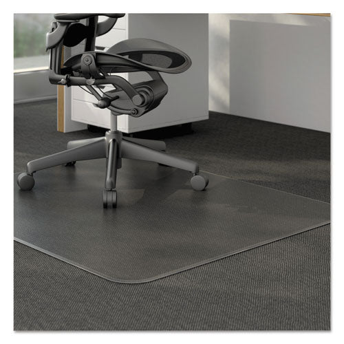Image of Alera® Moderate Use Studded Chair Mat For Low Pile Carpet, 46 X 60, Rectangular, Clear