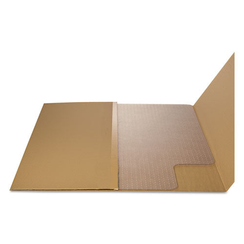 Image of Alera® Moderate Use Studded Chair Mat For Low Pile Carpet, 36 X 48, Lipped, Clear