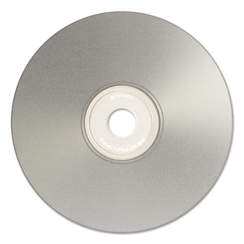 Image of Verbatim® Cd-Rw Datalifeplus Printable Rewritable Disc, 700 Mb/80 Min, 12x, Spindle, Silver, 50/pack