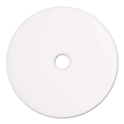 Image of Verbatim® Dvd+r Dual Layer Printable Recordable Disc, 8.5 Gb, 8x, Spindle, White, 50/pack