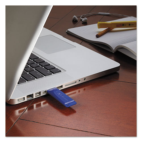 Image of Verbatim® Classic Usb 2.0 Flash Drive, 32 Gb, Blue