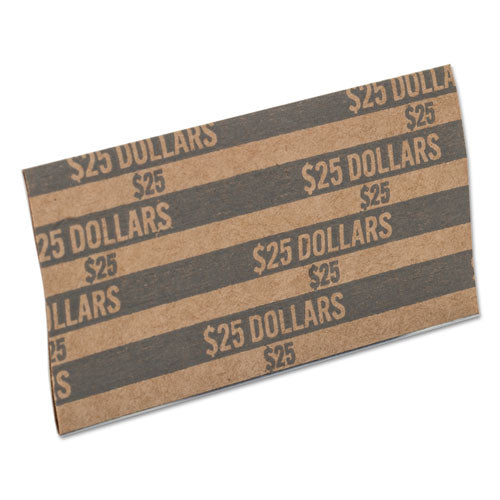 Image of Pap-R Products Flat Coin Wrappers, Dollar Coin, $25, Pop-Open Wrappers, 1000/box