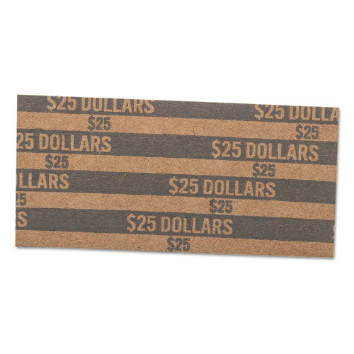 Image of Pap-R Products Flat Coin Wrappers, Dollar Coin, $25, Pop-Open Wrappers, 1000/box