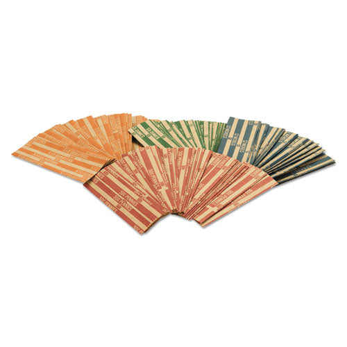 Image of Pap-R Products Flat Coin Wrappers, Dollar Coin, $25, Pop-Open Wrappers, 1000/box