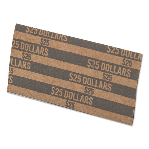 Image of Pap-R Products Flat Coin Wrappers, Dollar Coin, $25, Pop-Open Wrappers, 1000/box
