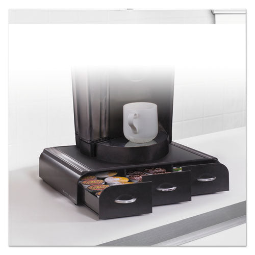 Image of Mind Reader Anchor 36 Capacity Coffee Pod Drawer, 13.46 x 12.87 x 2.72, Black