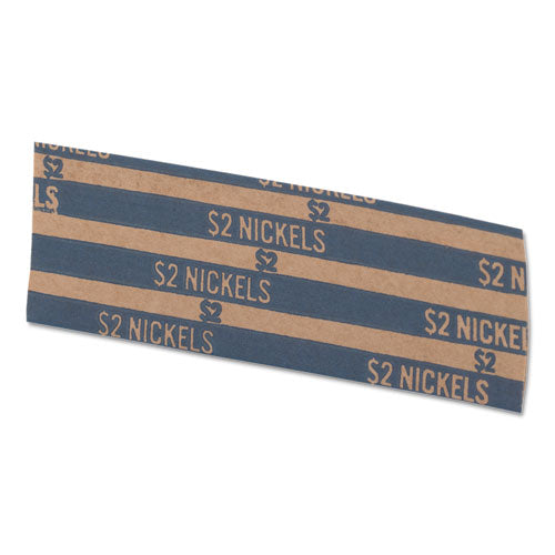 Image of Pap-R Products Flat Coin Wrappers, Nickels, $2, 1000 Wrappers/box