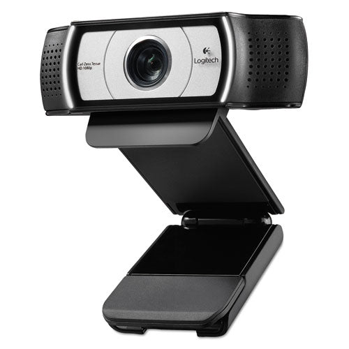 Image of Logitech® C930e Hd Webcam, 1920 Pixels X 1080 Pixels, 2 Mpixels, Black