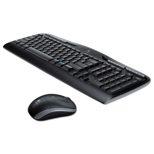 Image of Logitech® Mk320 Wireless Keyboard + Mouse Combo, 2.4 Ghz Frequency/30 Ft Wireless Range, Black