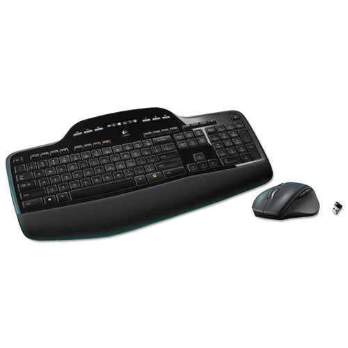 Image of Logitech® Mk710 Wireless Keyboard + Mouse Combo, 2.4 Ghz Frequency/30 Ft Wireless Range, Black