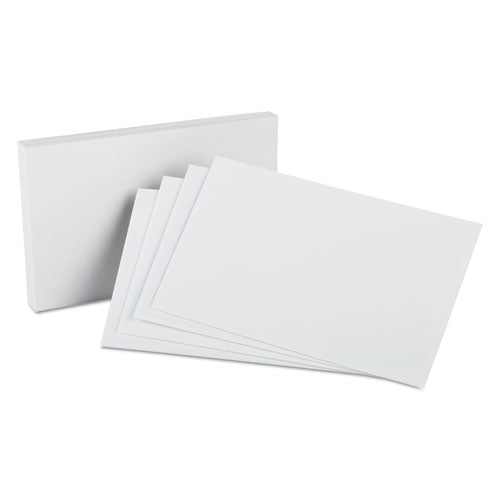 Image of Oxford Unruled Index Cards, 5 X 8, White, 100/pack