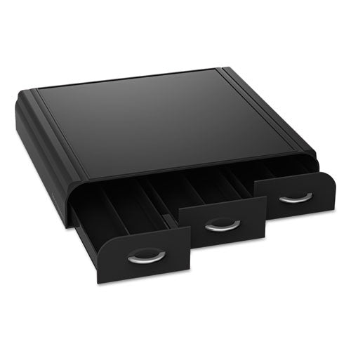 Image of Mind Reader Anchor 36 Capacity Coffee Pod Drawer, 13.46 x 12.87 x 2.72, Black