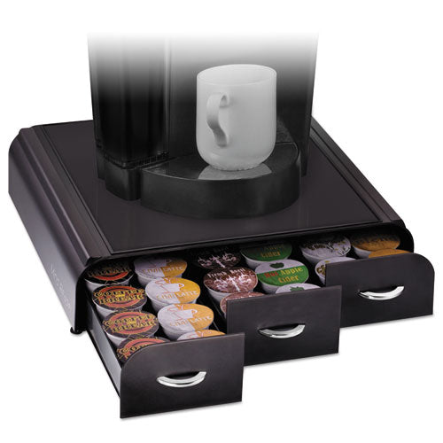 Image of Mind Reader Anchor 36 Capacity Coffee Pod Drawer, 13.46 x 12.87 x 2.72, Black