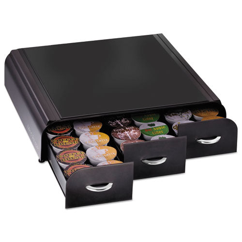 Image of Mind Reader Anchor 36 Capacity Coffee Pod Drawer, 13.46 x 12.87 x 2.72, Black