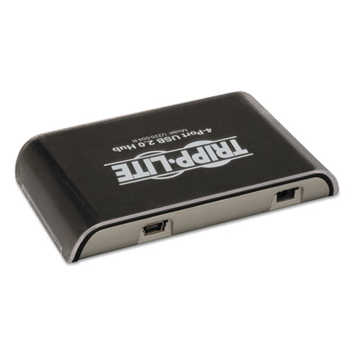 Image of Tripp Lite by Eaton Usb 2.0 Hub, 4 Ports, Black/silver