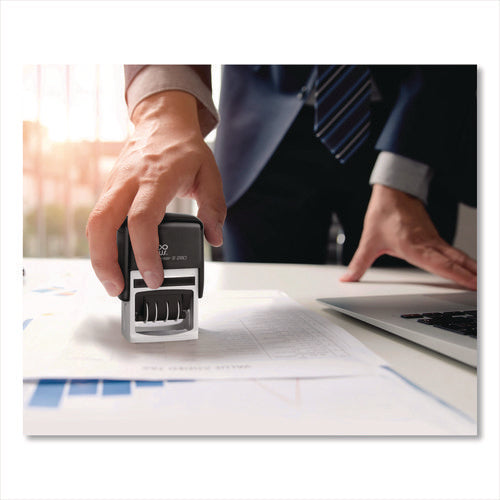 Image of COSCO 2000PLUS® 4 In 1 E-Message Dater, 0.94 X 1.75, Completed/emailed/entered/scanned