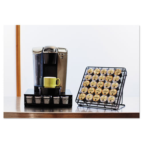 Image of Safco® One Drawer Hospitality Organizer, 5 Compartments, 12.5 x 11.25 x 3.25, Black