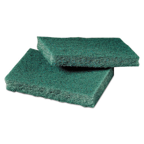 Image of Scotch-Brite PROFESSIONAL General Purpose Scrub Pad, 3 X 4.5, Green, 40 Pads/box, 2 Boxes/carton