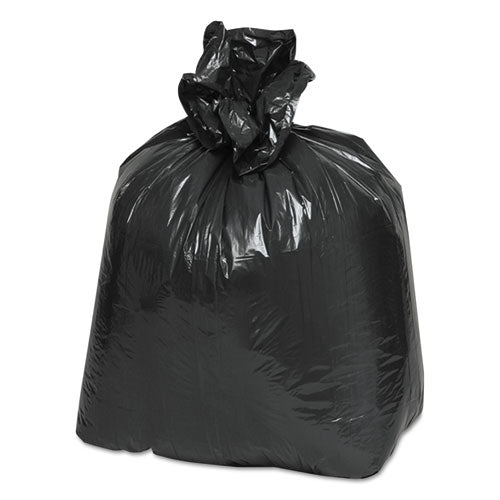 Image of Earthsense® Commercial Linear Low Density Recycled Can Liners, 16 gal, 0.85 mil, 24" x 33", Black, 25 Bags/Roll, 20 Rolls/Carton