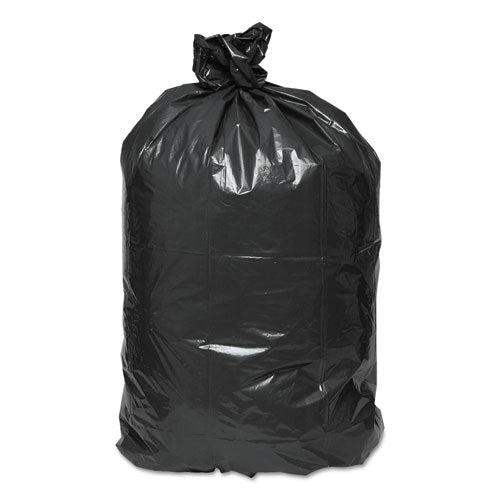 Image of Classic Linear Low-Density Can Liners, 30 gal, 0.71 mil, 30" x 36", Black, 25 Bags/Roll, 10 Rolls/Carton