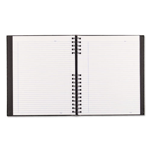 Image of Blueline® NotePro Notebook, 1-Subject, Medium/College Rule, Black Cover, (150) 11 x 8.5 Sheets