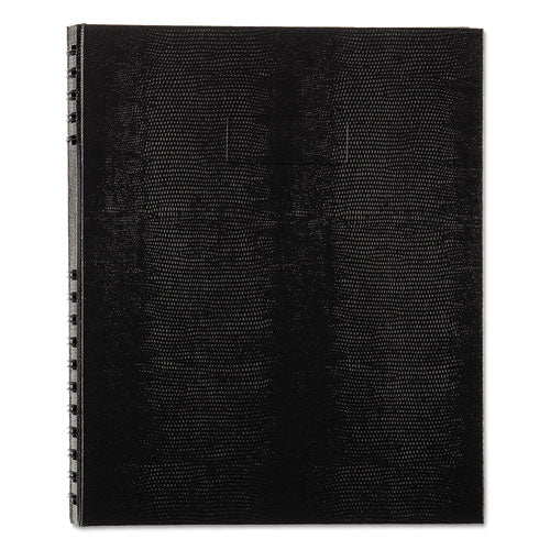 Image of Blueline® NotePro Notebook, 1-Subject, Medium/College Rule, Black Cover, (150) 11 x 8.5 Sheets