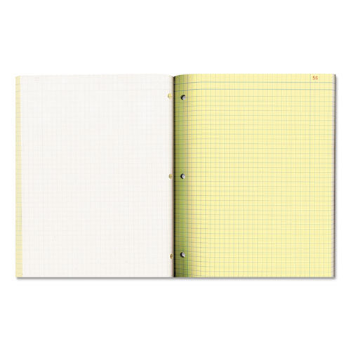 Image of National® Duplicate Laboratory Notebooks, Two-Part Carbonless, Quadrille Rule (4 sq/in), Brown Cover, (200) 11 x 9.25 Sheets