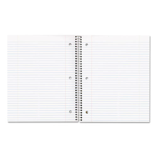 Image of National® Single-Subject Wirebound Notebooks, Medium/College Rule, Randomly Assorted Kolor Kraft Front Covers, (80) 11 x 8.88 Sheets