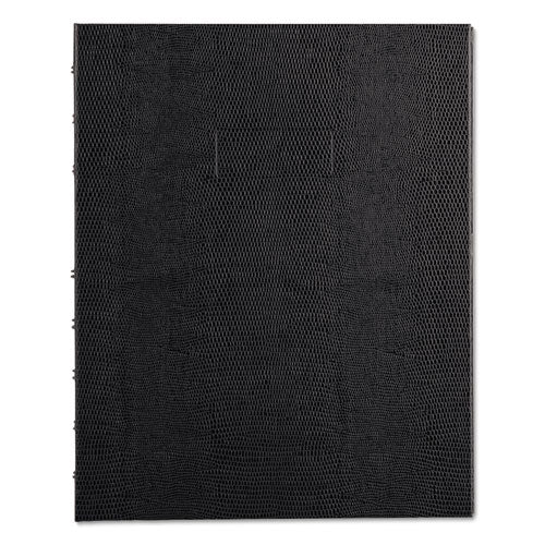 Image of Blueline® MiracleBind Notebook, 1-Subject, Medium/College Rule, Black Cover, (75) 9.25 x 7.25 Sheets