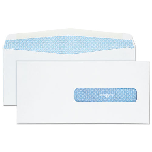 Image of Quality Park Security Tinted Insurance Claim Form Envelope, Address Window, Commercial Flap, Redi-Seal Closure, 4.5 x 9.5, White, 500/Box