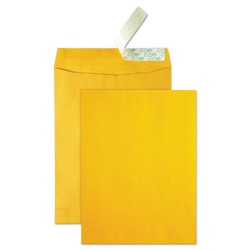 Image of Quality Park High Bulk Redi-Strip Catalog Envelope, #13 1/2, Cheese Blade Flap, Redi-Strip Adhesive Closure, 10 x 13, Brown Kraft, 250/CT