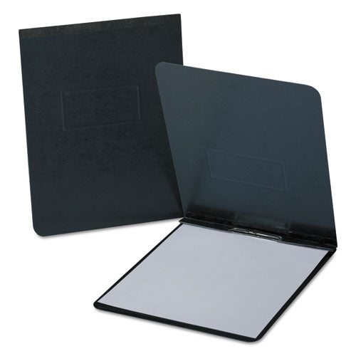 Image of Oxford PressGuard Report Cover with Reinforced Top Hinge, Two-Prong Metal Fastener, 2" Capacity, 8.5 x 11, Black/Black