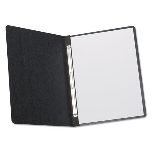 Image of Oxford Heavyweight Pressguard And Pressboard Report Cover W/reinforced Side Hinge, 2-Prong Metal Fastener, 3" Cap, 8.5 X 11, Black