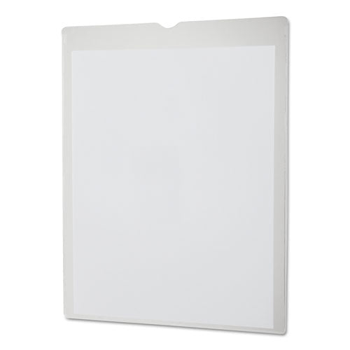 Image of Oxford Utili-Jac Heavy-Duty Clear Plastic Envelopes, 8.5 x 11, Letter, 50/Box