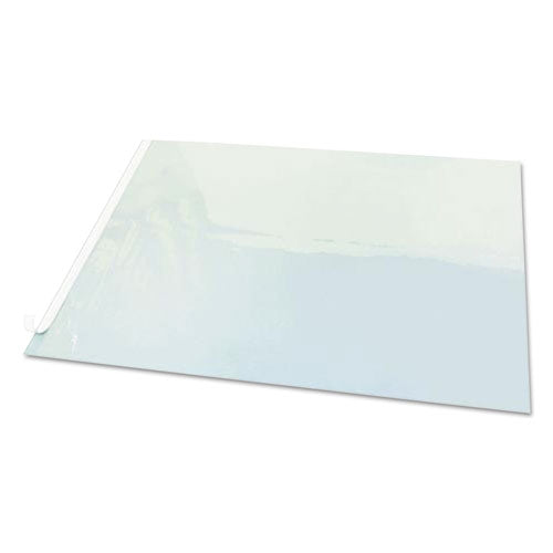 Image of Artistic® Second Sight Clear Plastic Desk Protector, with Hinged Protector, 25.5 x 21, Clear