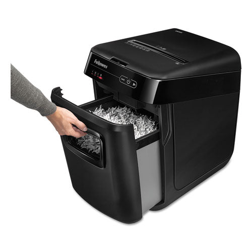 Image of Fellowes® Automax 200c Auto Feed Cross-Cut Shredder, 200 Auto/10 Manual Sheet Capacity